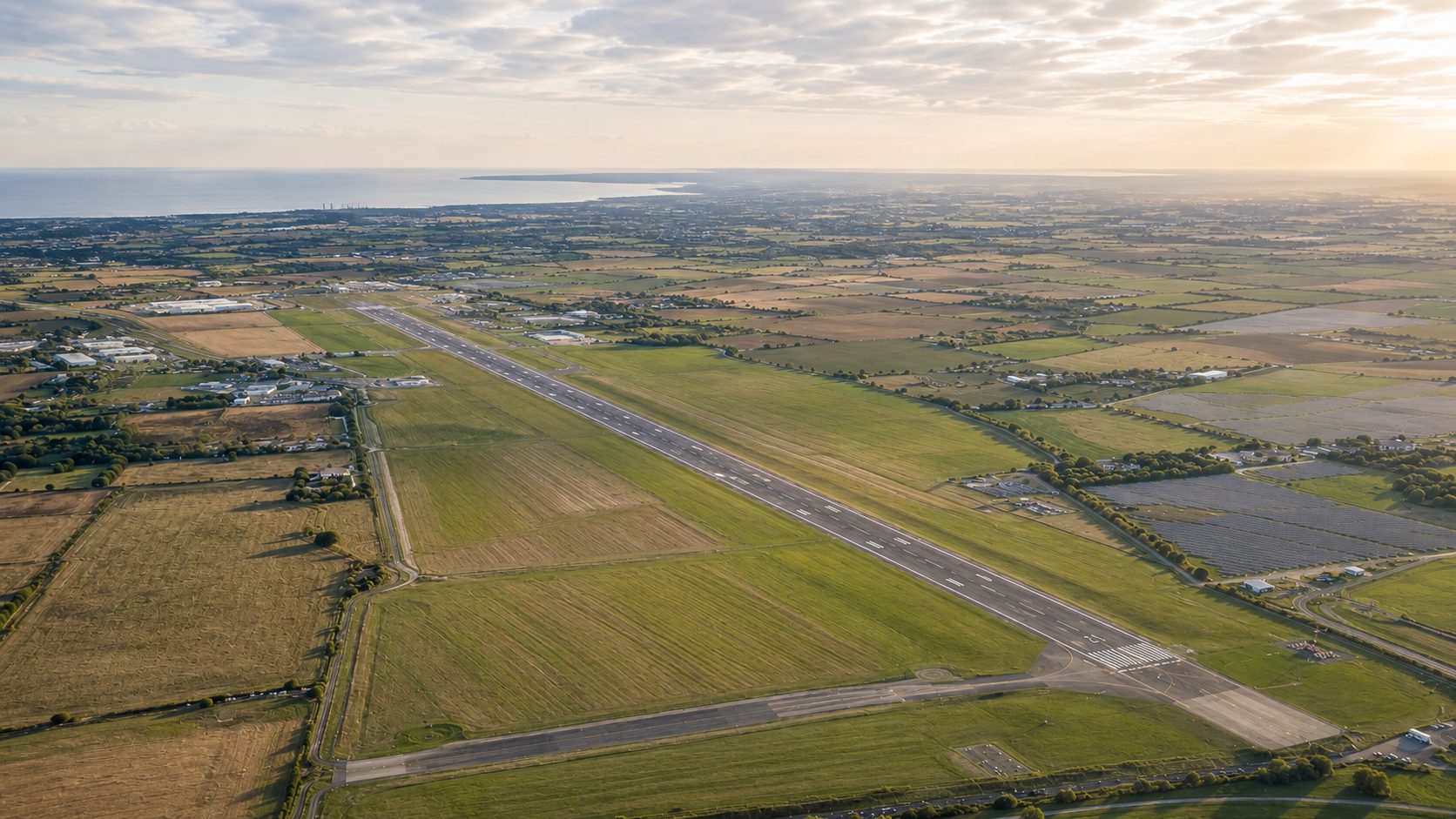 LondonX site from altitude